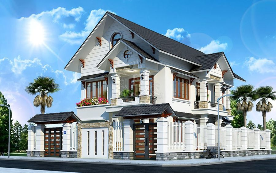 Nhà Ống 2 Tầng 2 Mặt Tiền: Thiết Kế, Bản Vẽ, Chi Phí Và 30 Mẫu Đẹp 2025