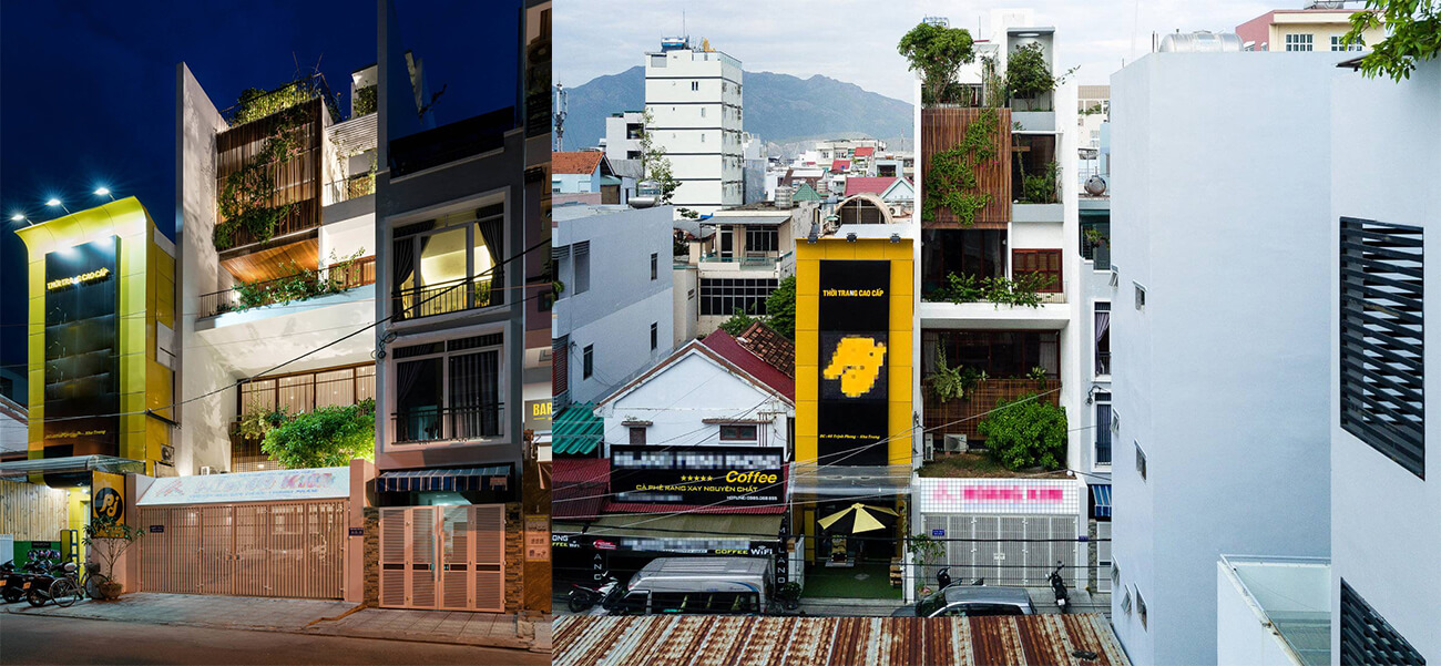 Nhà phố xóa nhòa ranh giới giữa con người và thiên nhiên & công ty xây dựng nhà phố