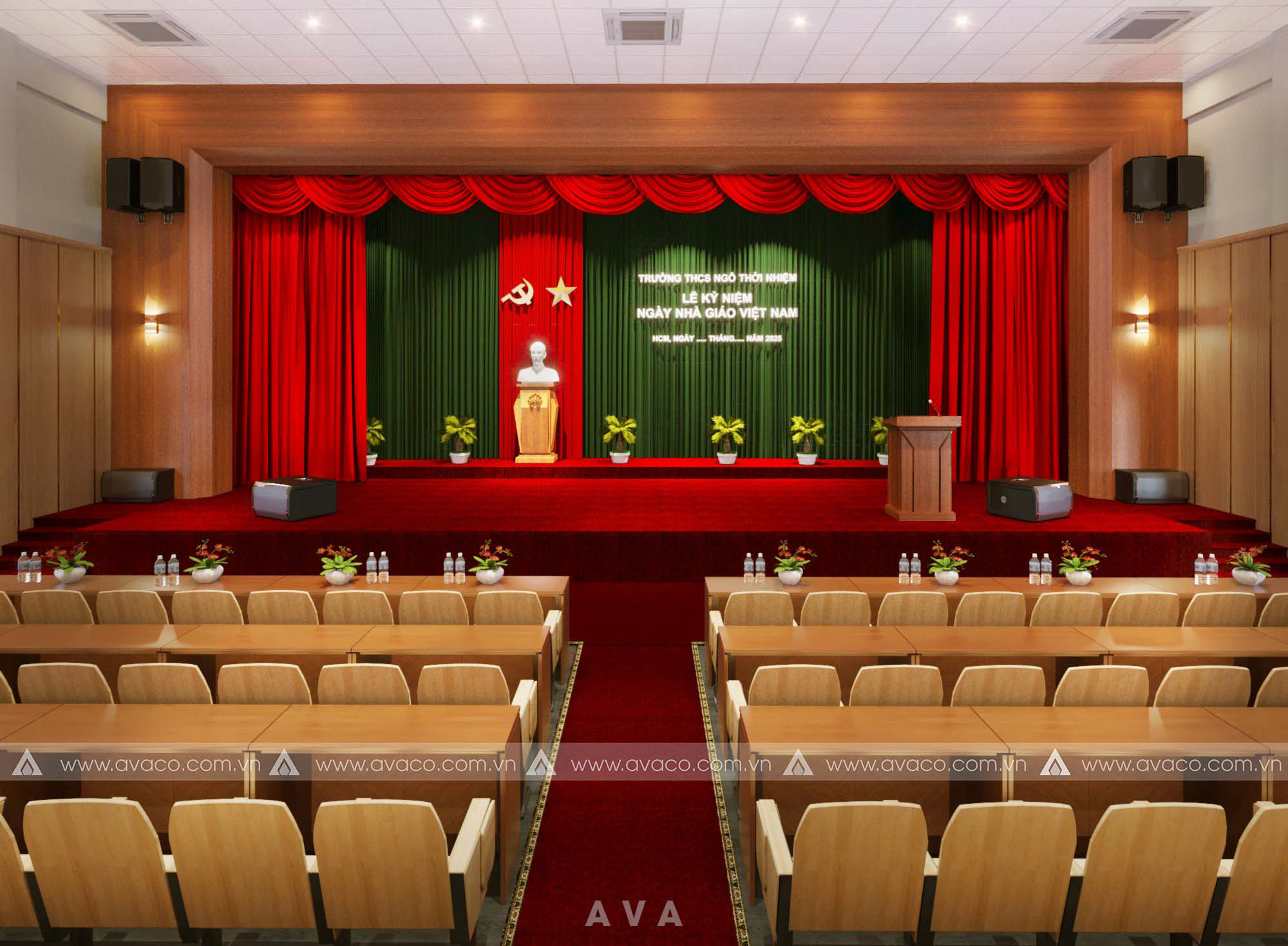 Thiết Kế Hội Trường Hiện Đại Cho Trường Học Và Đại Học 2025