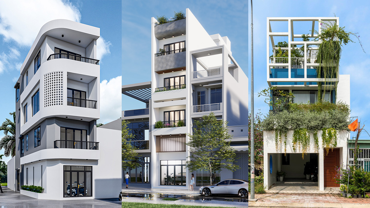 Top 3 Mẫu Nhà Phố Hiện Đại Đẹp Nhất Năm 2025