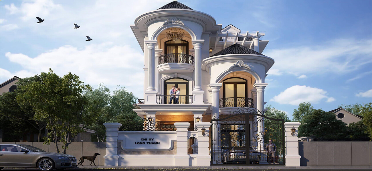 Biệt thự tân cổ điển kiểu Pháp thu hút mọi ánh nhìn tại Đồng Nai