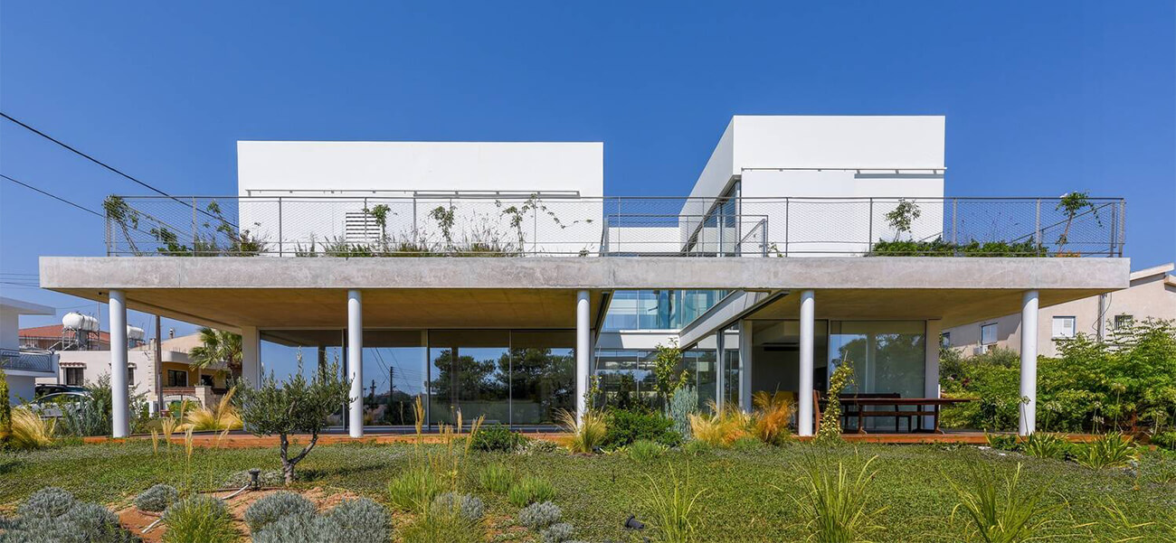 Biệt thự vườn 2 trong 1 ngày giữa lòng thành phố, giúp giải quyết vấn đề ô nhiễm môi trường