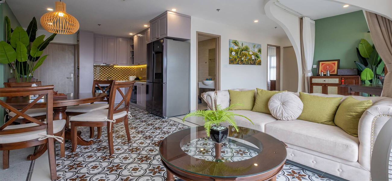 Căn hộ đậm chất Indochine của chàng trai độc thân và bảng giá nhân công xây dựng