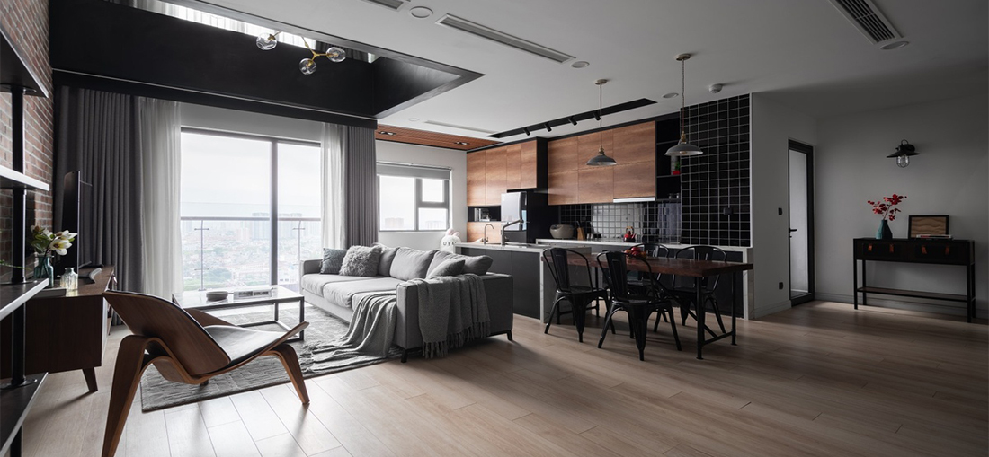 Căn hộ duplex với phong cách công xưởng tại Hà Nội & báo giá xây dựng trọn gói