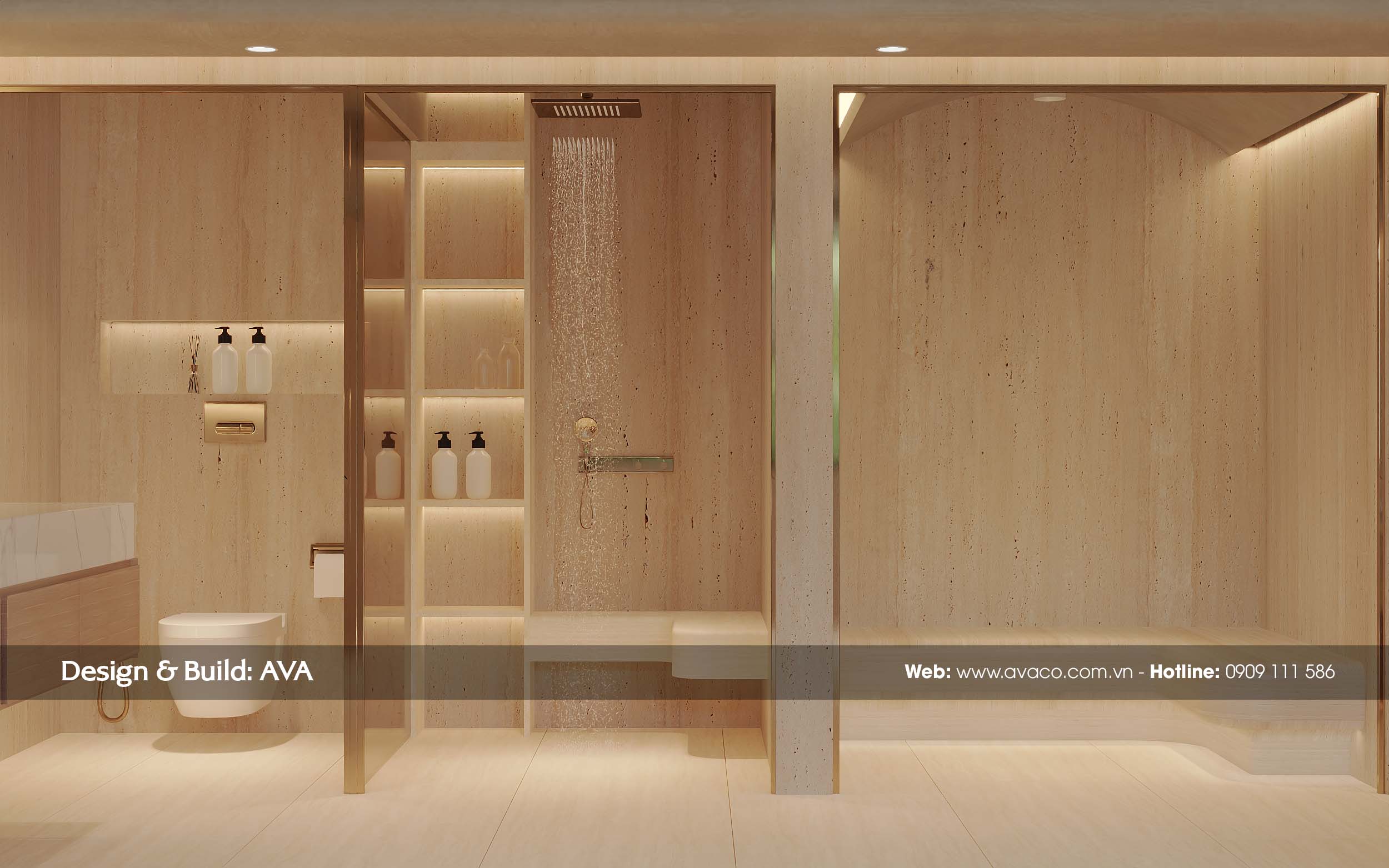 Thiết Kế Spa Tại Nhà Japandi Wellness